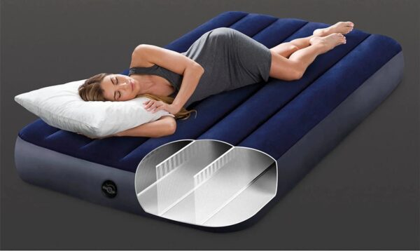Matelas Gonflable 2 Places avec Pompe Externe