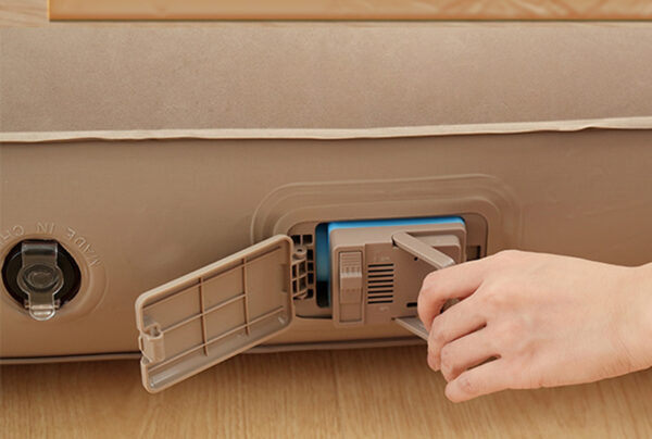 Matelas Gonflable 2 Places avec Pompe Intégrée