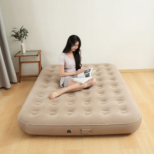 Matelas Gonflable 2 Places avec Pompe Intégrée